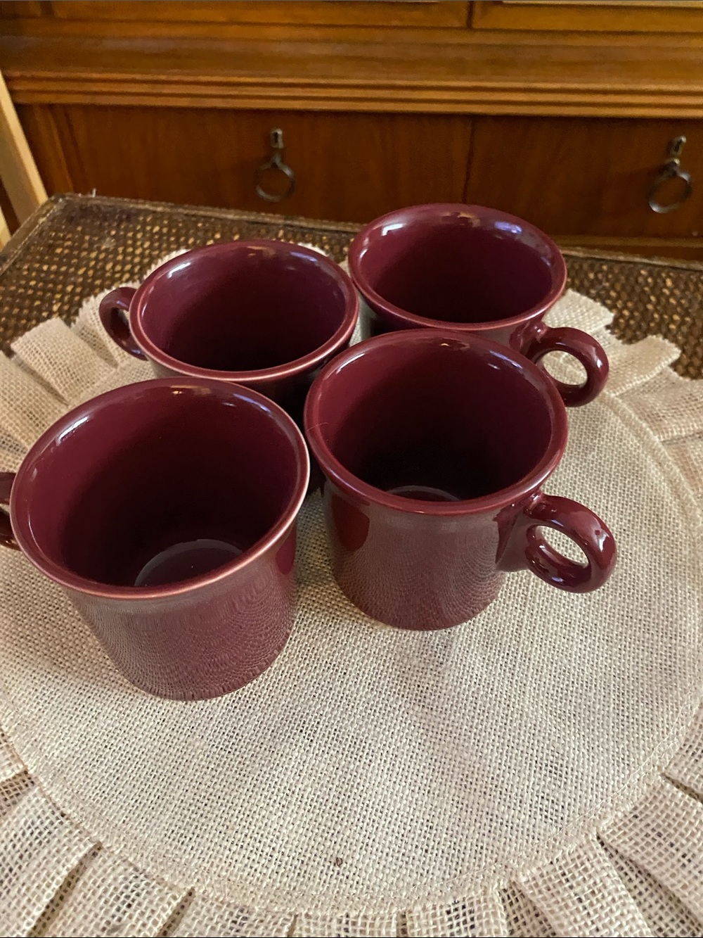 Fiestaware Coffee Mugs